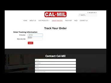 Отслеживание заказа - calmil.com